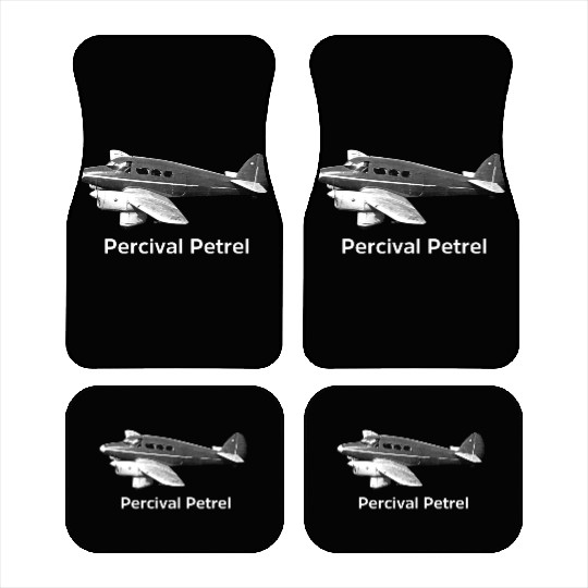 Percival Petrel Aircraft Car Mats