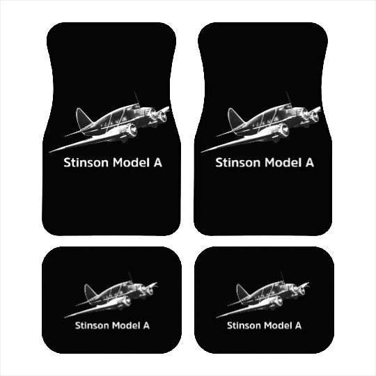 Stinson Model Aircraft Car Mats