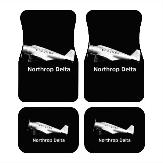 Northrop Delta Aircraft Car Mats