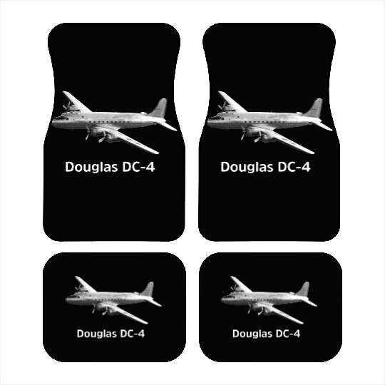 Douglas DC-4E Aircraft Car Mats