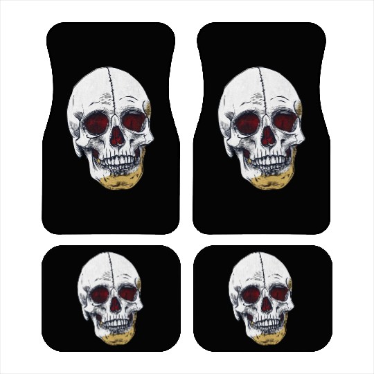 Skull streetwear revolution Car Mats