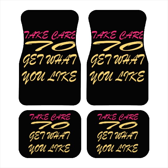 Philadelphia No One Likes Us We Don't Care Car Mats