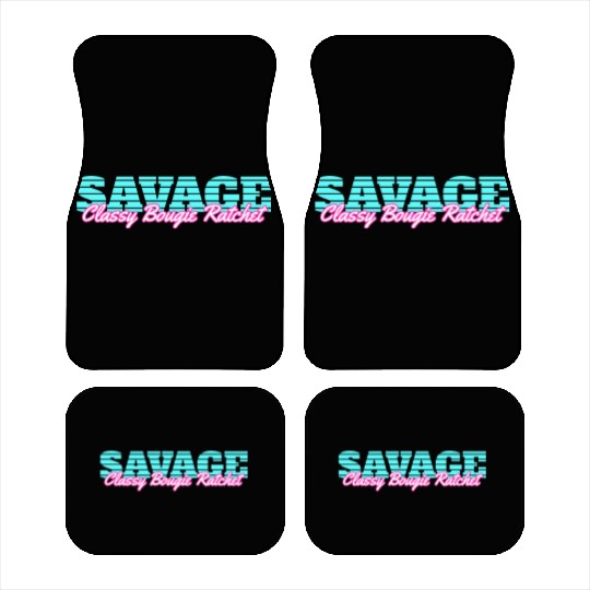 Savage Classy Bougie Ratchet Car Mats