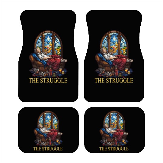 Sip & Sit Comedy: The Struggle Chronicles Car Mats