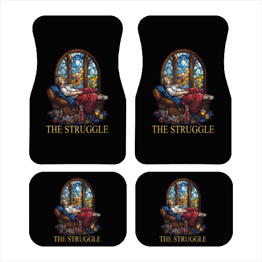 Sip & Sit Comedy: The Struggle Chronicles Car Mats