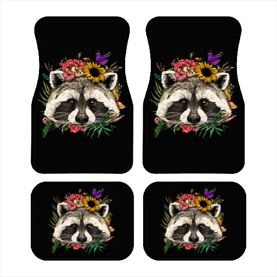 Floral Rac Spring Nature Rac Car Mats