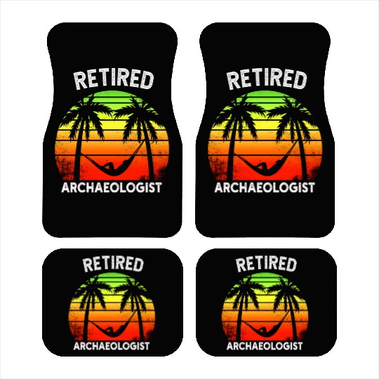 Twilight of Discovery: A Retired Archaeologist Car Mats