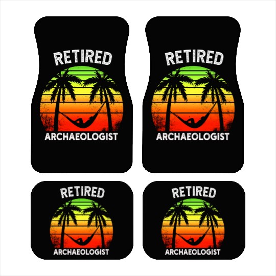Twilight of Discovery: A Retired Archaeologist Car Mats