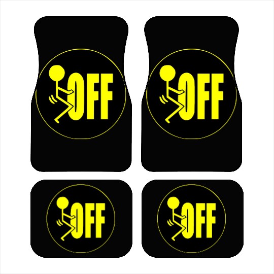 F Off ©WhiteTigerLLC.Com LIKE US ON FACEBOOK Car Mats