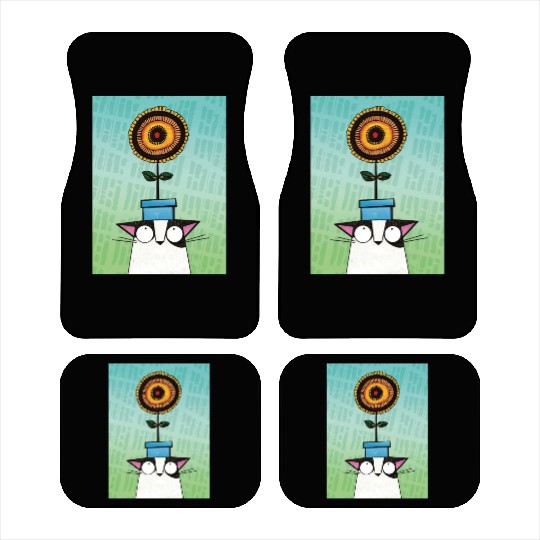 Kids Room Inspo, Cartoon Cat, Nursery Art, Newborn Car Mats