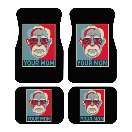 Funny Sigmund Freud Psychology Psychologist Car Mats