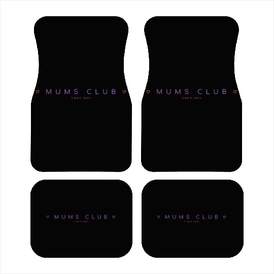 Mums club since 2024, mummy gift Car Mats