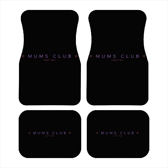 Mums club since 2024, mummy gift Car Mats