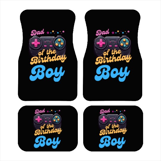 Dad of the Birthday Boy Car Mats