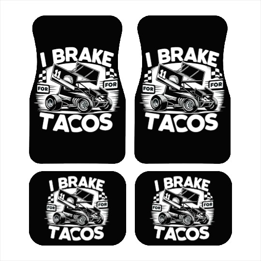 Sprint Car Mom Dirt Track Racing Racing Race Day Car Mats