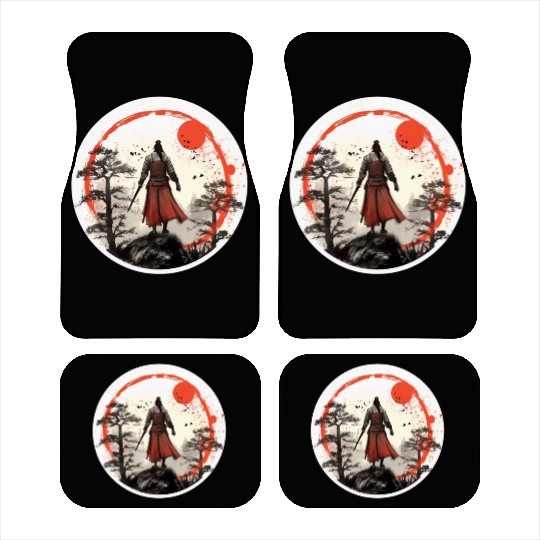 Samurai Sunset Car Mats