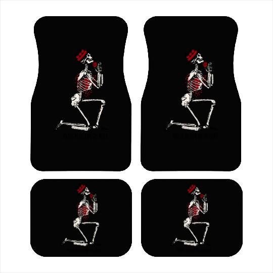 Skeleton Until Death Do Us Part Car Mats
