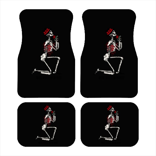 Skeleton Until Death Do Us Part Car Mats