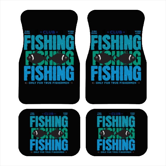 Fishing Car Mats design,