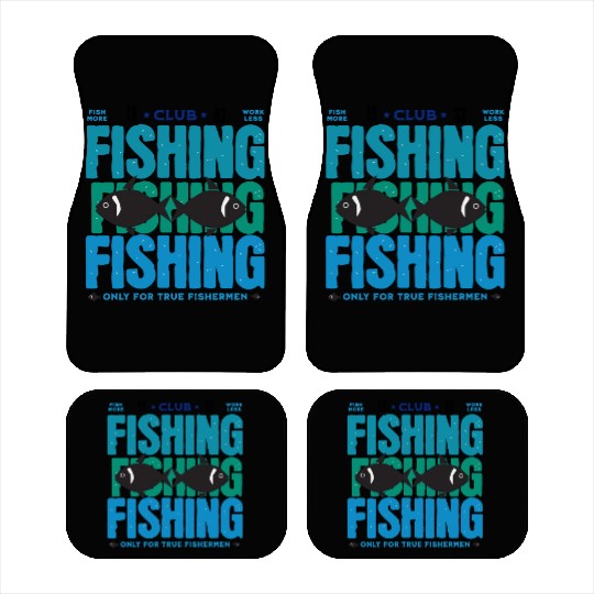Fishing Car Mats design,