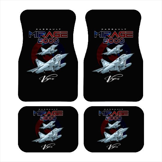 Dassault Mirage 2000 French Vintage Multi-Role Fig Car Mats