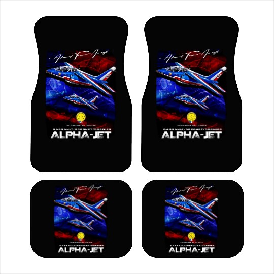 Alpha Jet Belgium Air Force Advanced Trainer Aircr Car Mats