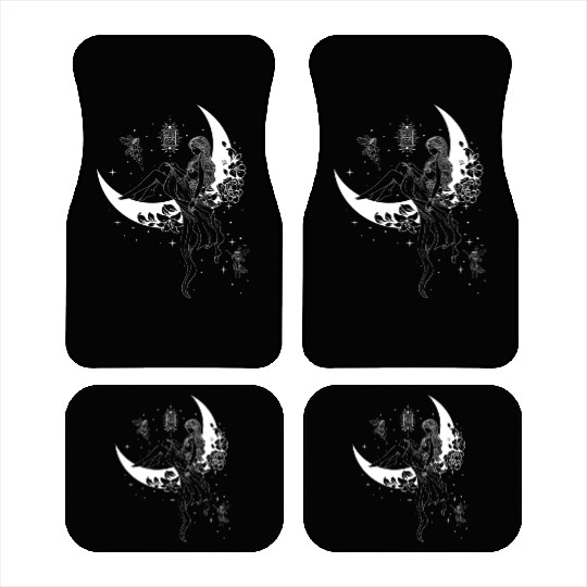 Fairy Fairycore Moon Crescent Moon Car Mats