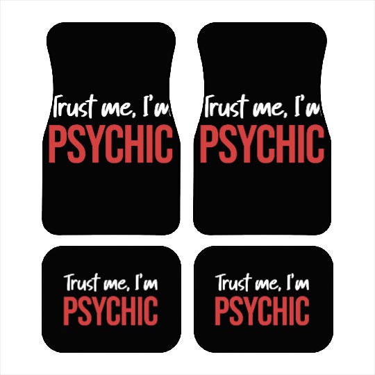 Trust Me, I'm Psychic Celestial Card Decks Car Mats