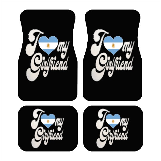 ArgentinaI Love My Argentinian Girlfriend Car Mats