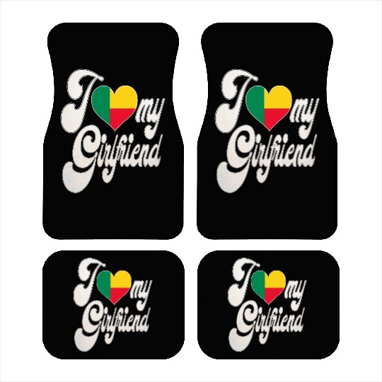 BeninI Love My Benin Girlfriend Car Mats