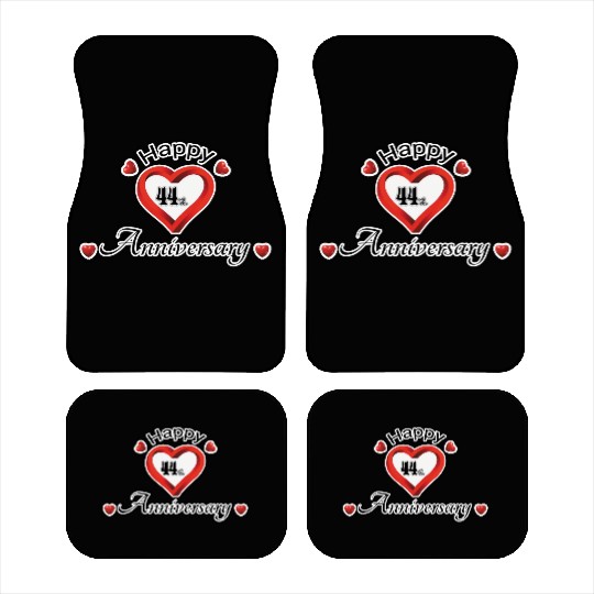 anniversary 44th Car Mats