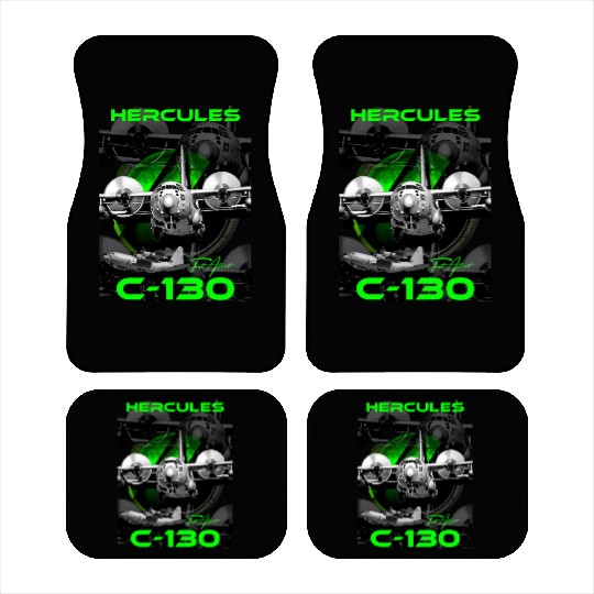 C-130 Hercules Military Aircraft Car Mats