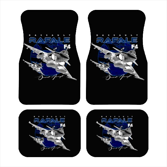 Dassault Rafale F4 French Fighterjet Aircraft Car Mats