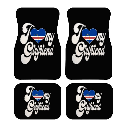 CVI Love My Cabo Verdean Girlfriend Car Mats
