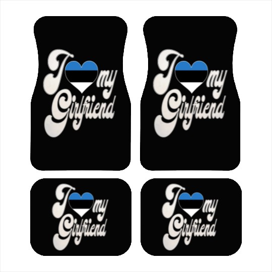EstoniaI Love My Estonian Girlfriend Car Mats