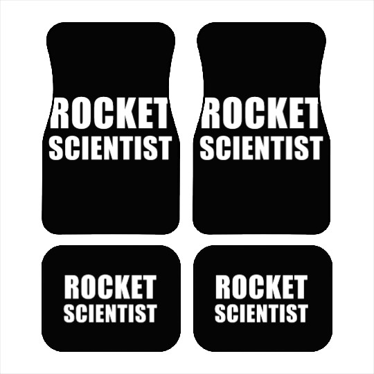 Rocket Scientist Car Mats