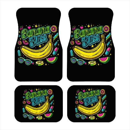 Banana: Banana Bliss Car Mats