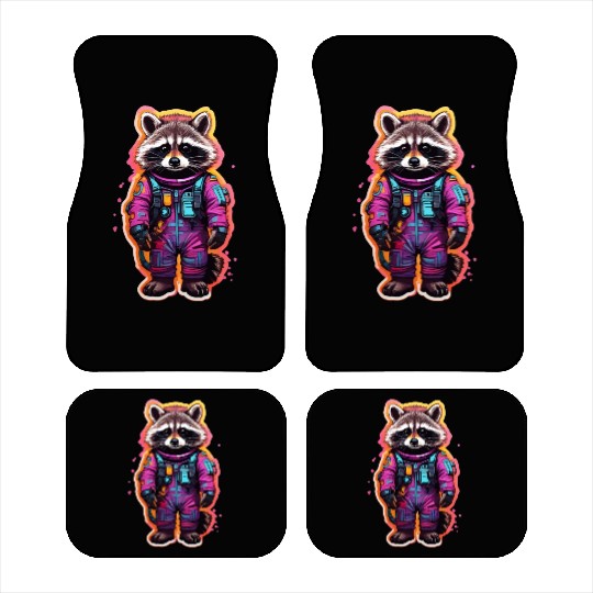 Raccoon Car Mats