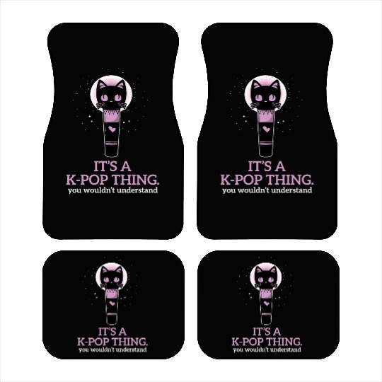 K-Pop Thing Korean Music K-Pop Car Mats