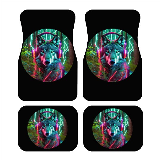 Electric Wilderness Glow 1 Car Mats