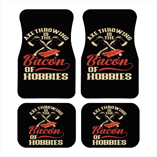 Axe Throwing Axe Throwing Bacon Sport Car Mats