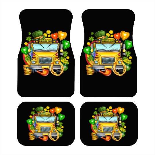 School Bus Car Mats