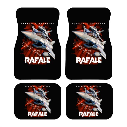 Dassault Rafale French Fighterjet Aircraft Car Mats