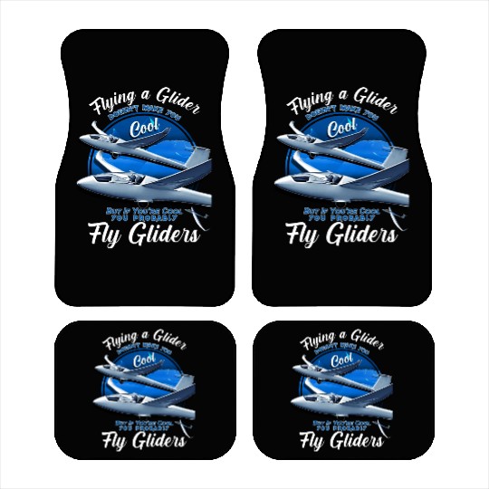 Fly a Glider Engineless Airplane Gliders with a co Car Mats