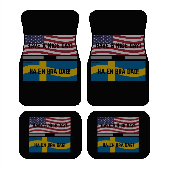 Have a Nice Day! Car Mats