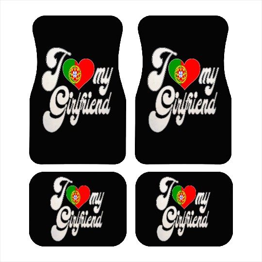 PortugalI Love My Portuguese Girlfriend Car Mats