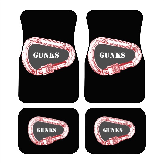 Gunks Rock Climbing Carabiner Car Mats