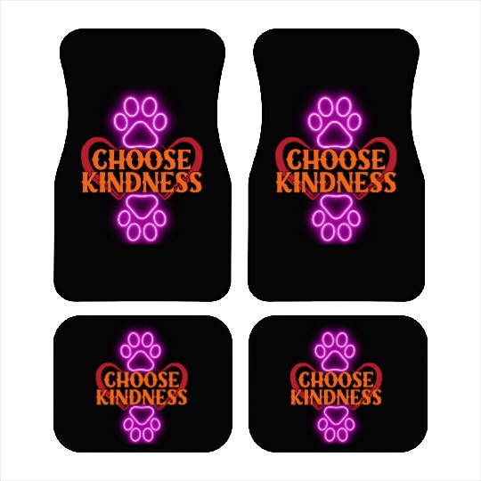 Choose Kindness Car Mats