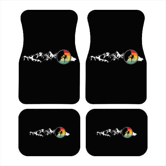 Mountain Climbing Rock Climbing Mountaineering Car Mats