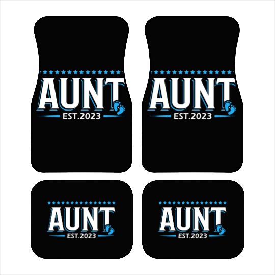 Aunt Est 2023 Baby Birth Babysitting Babysitter Car Mats